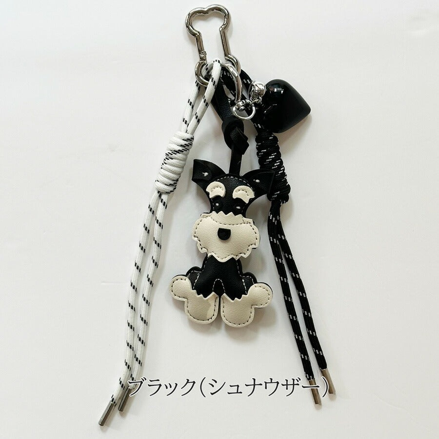 バッグチャーム パラコード&DOGモチーフ