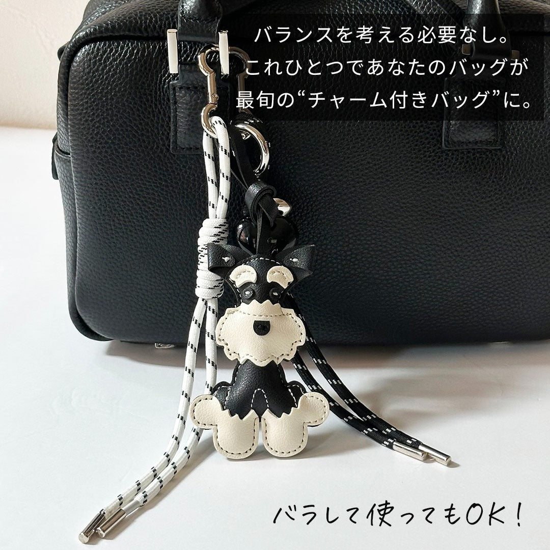 バッグチャーム パラコード&DOGモチーフ