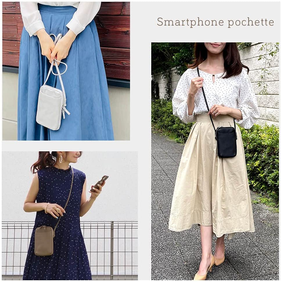 【在庫限りセール価格】旧仕様 本革スマホポシェット
