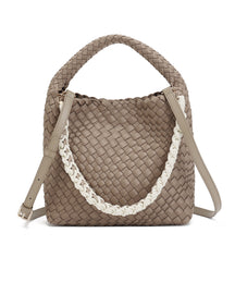 編み込みミニバッグ