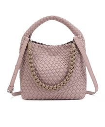 編み込みミニバッグ