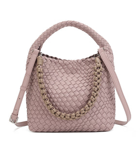 編み込みミニバッグ