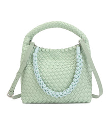 編み込みミニバッグ