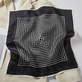 【9月末入荷】バッグスカーフ ミニスカーフ 100%シルク