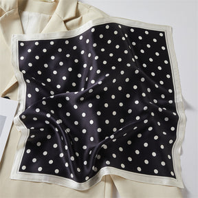 【9月末入荷】バッグスカーフ ミニスカーフ 100%シルク
