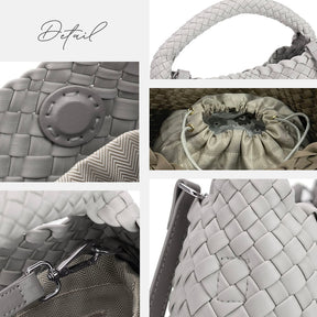 編み込みミニバッグ