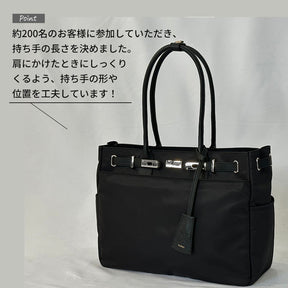 ナイロンレザーコンビ ベルトデザインショルダーバッグPAD-30820B