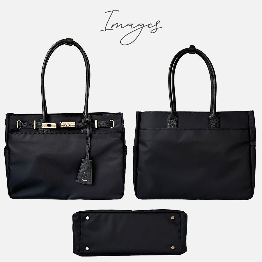 ナイロンレザーコンビ ベルトデザインショルダーバッグPAD-30820B