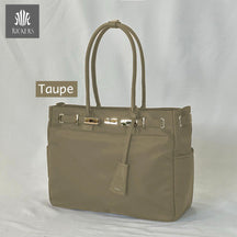 ナイロンレザーコンビ ベルトデザインショルダーバッグPAD-30820B