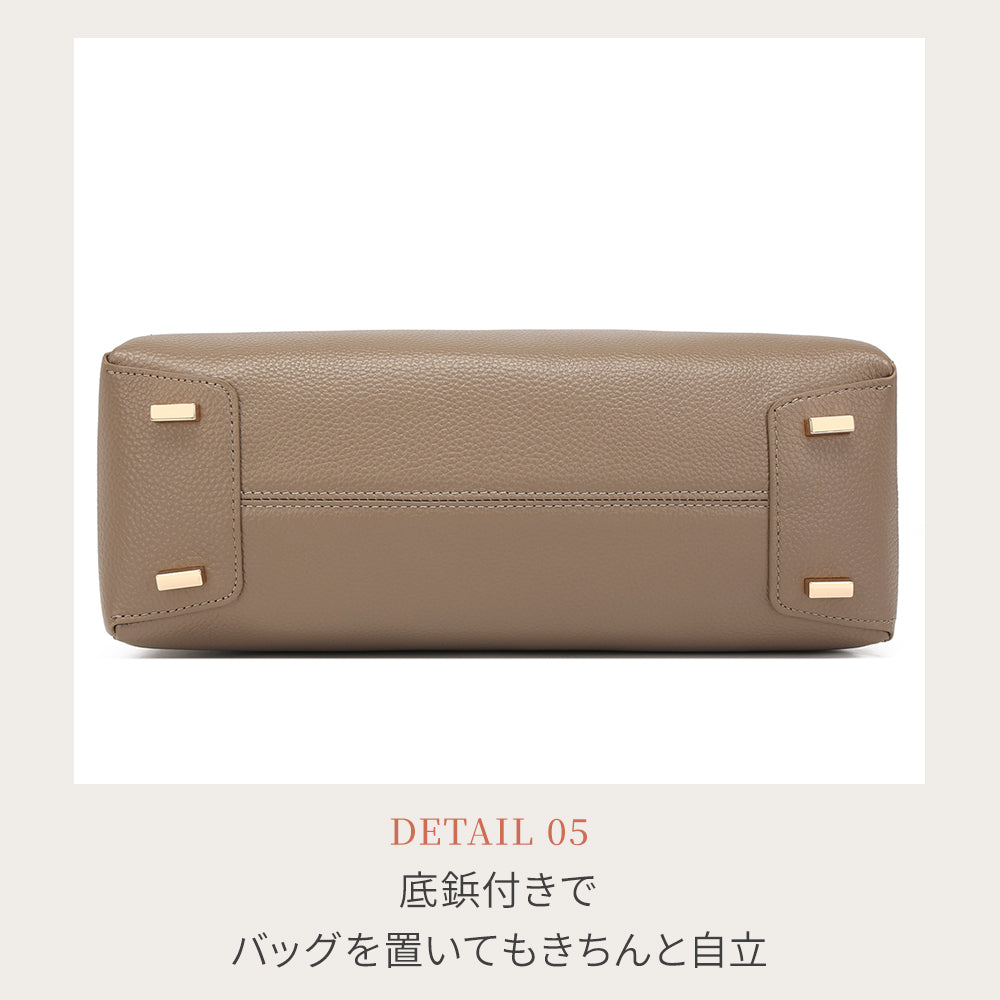 本革ロングハンドルボストンバッグ